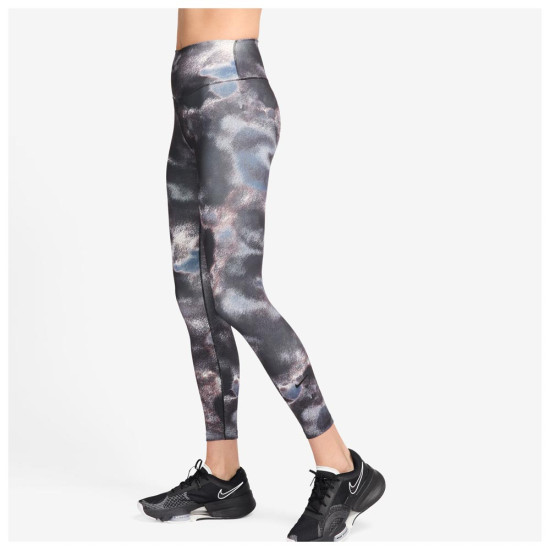Nike Γυναικείο κολάν One High-Waisted 7/8 Printed Leggings